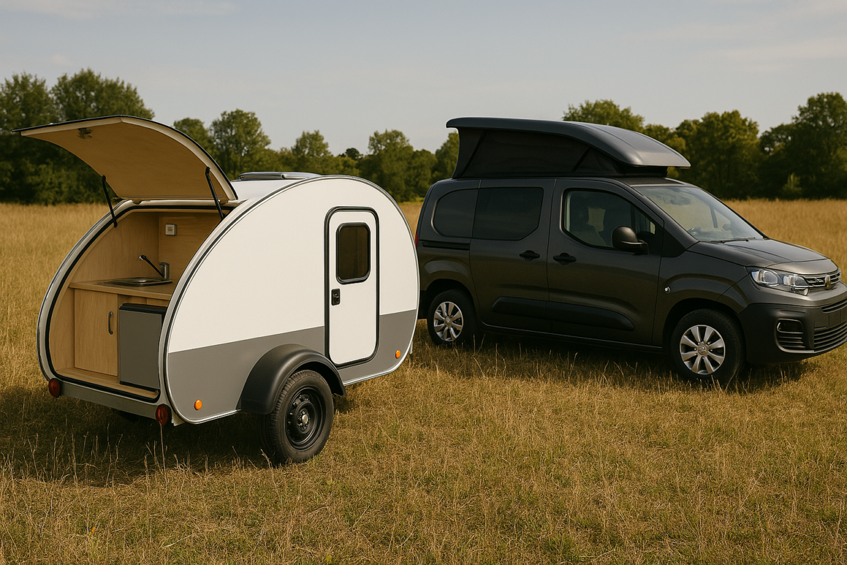 Kompakte Wohnwagen & Micro-Camper: Weniger ist mehr