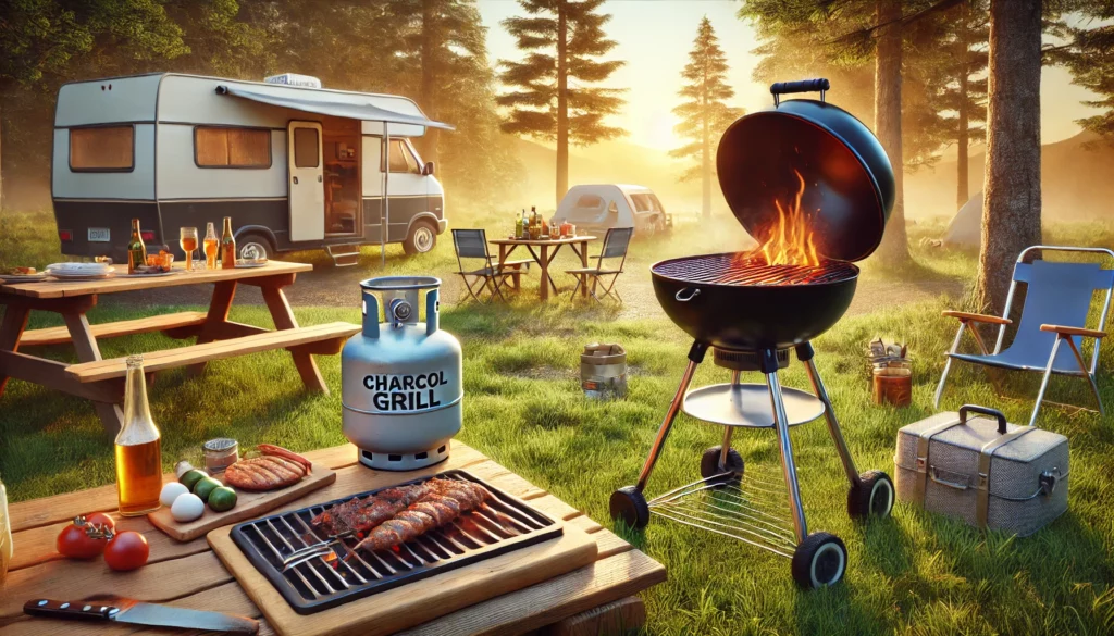 Grillen und Camping gehören einfach zusammen