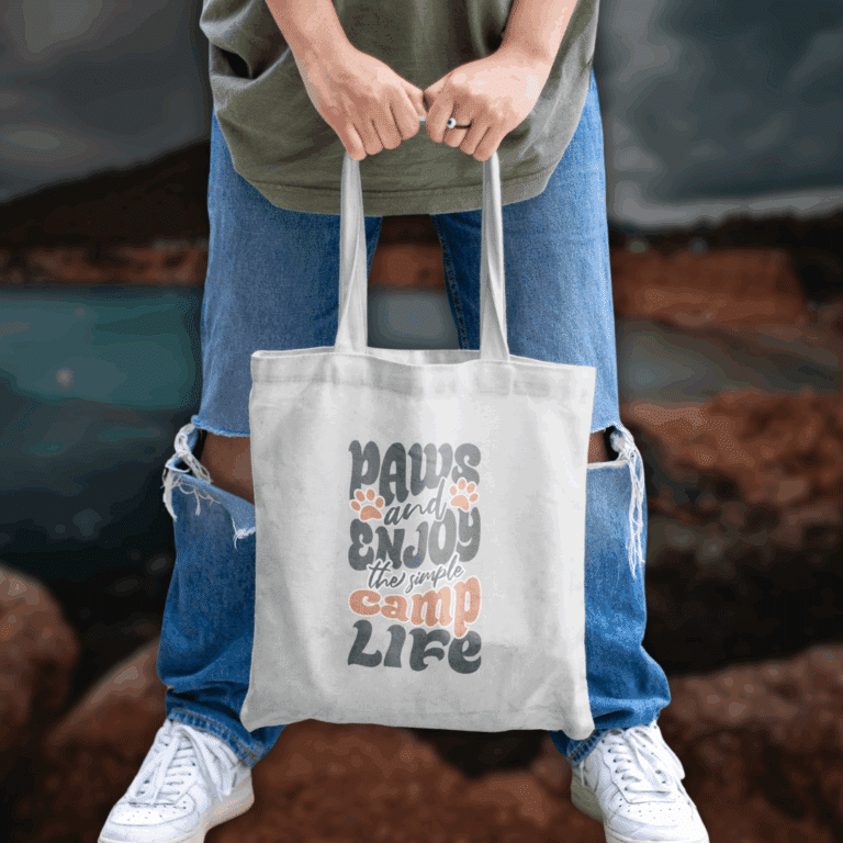 campaw Tasche paws enjoy camp weiss 768x768