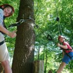 Camping Borken am See Freizeit im Kletterwald Borken fuer Gaeste vom Campingplatz 150x150