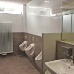 Camping Miramar Sanitaerbereich vom Campingplatz fuer Maenner 150x150