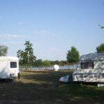 Camping am Zabakucker See Uferbereich auf dem Campingplatz mit Blick auf den Zabakucker See 150x150