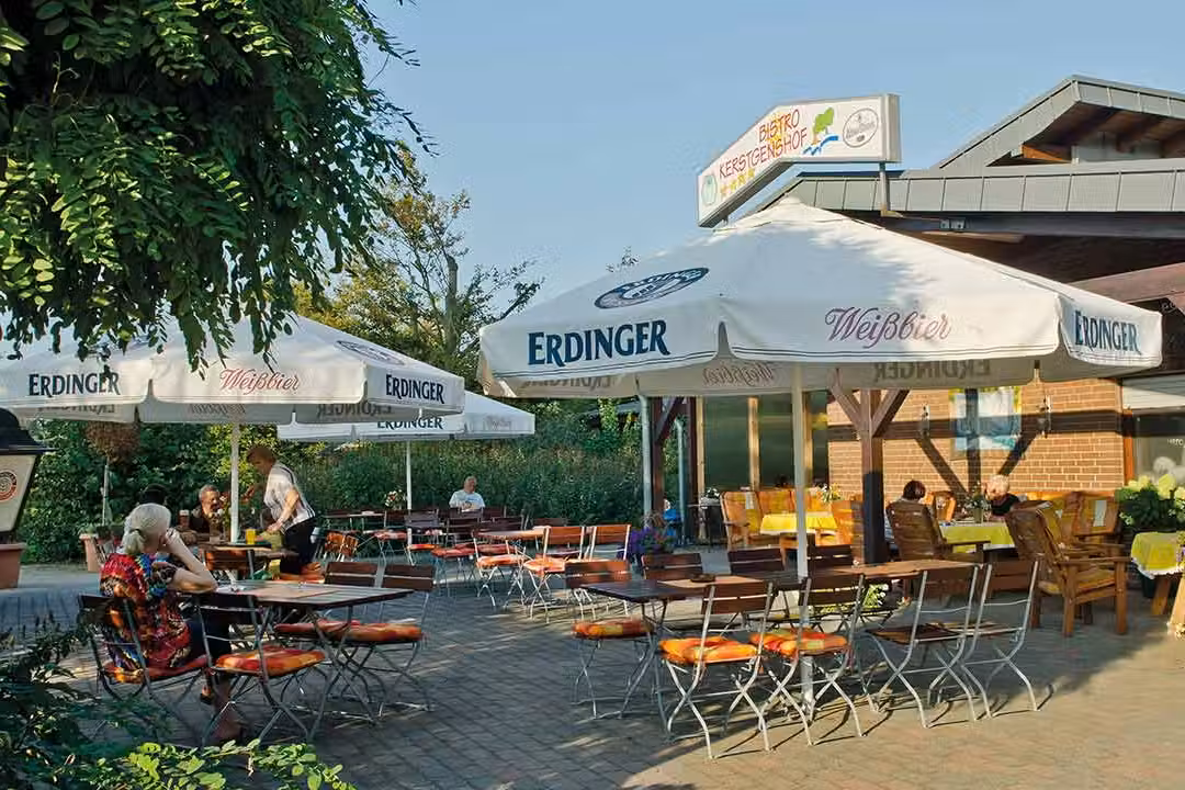 Campingpark Kerstgenshof Restaurant vom Campingplatz mit Terrasse