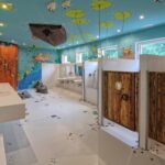 Campingpark Kuehlungsborn Sanitaerbereich fuer Kinder auf dem Campingplatz 150x150