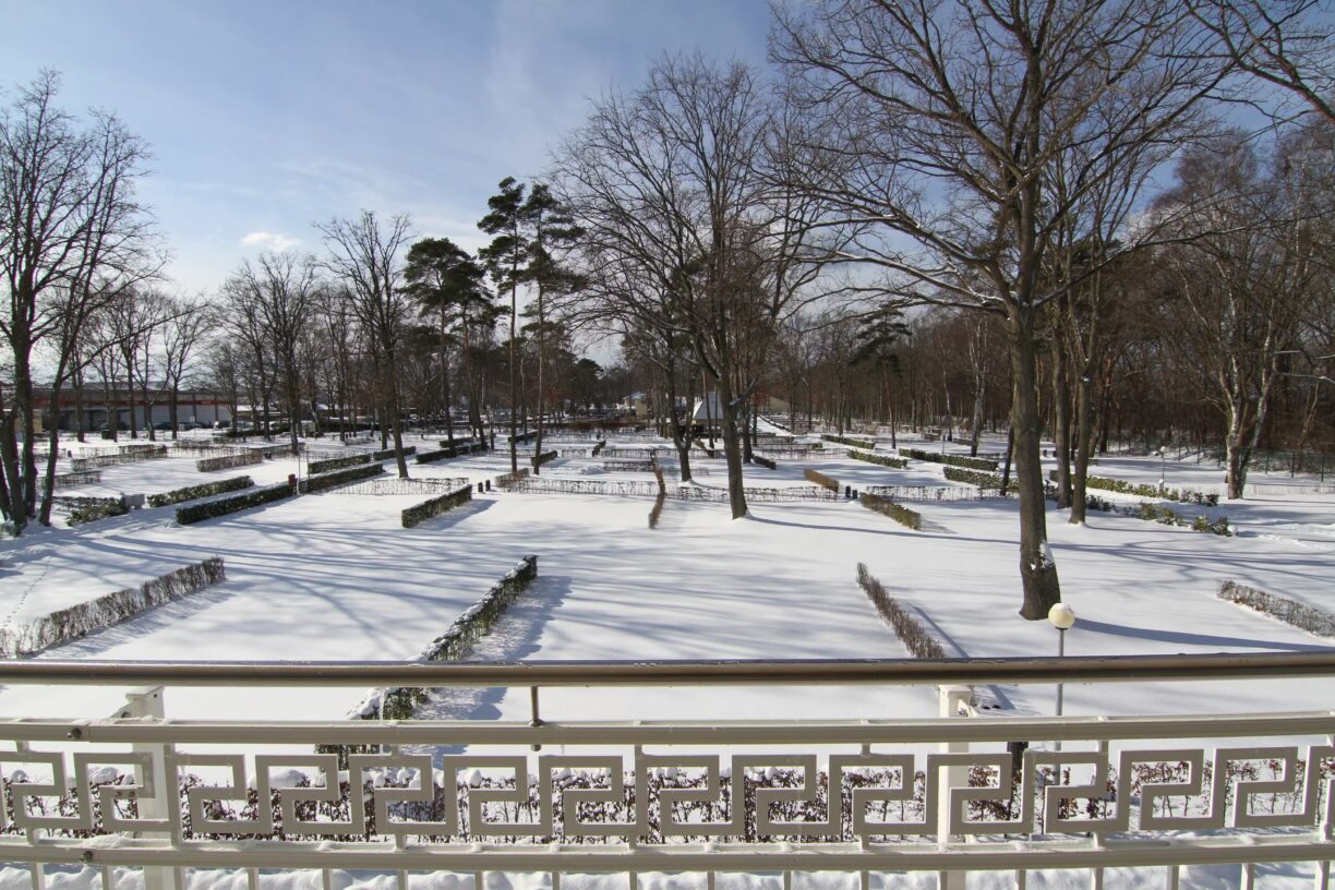 Campingpark Kuehlungsborn Stellplatz vom Campingplatz im Winter 1224x816