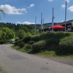 Campingplatz Am Kraehenberg Zufahrt zum Gelaende vom Campingplatz 150x150