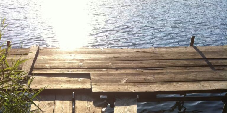 Campingplatz Am Tonsee Steg des Sees 768x382