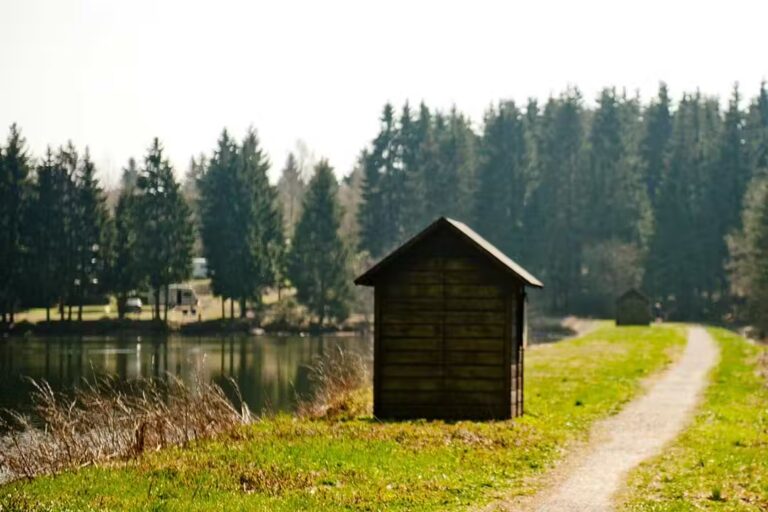 Campingplatz Prahljust Mobilheime vom Campingplatz am See Pixhaier Teich 768x512