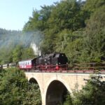 Campingplatz am Waldbad Lokomotivfahrt in der Naehe vom Campingplatz 150x150