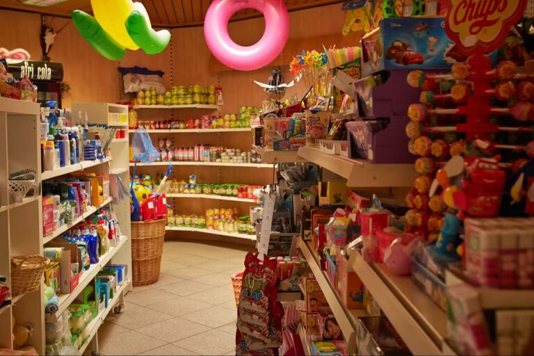 Family Resort Kleinenzhof Minimarkt auf dem Campingplatz 768x512