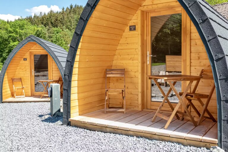 Harz Camp Goslar Mobilheim auf dem Campingplatz 768x512