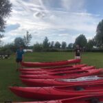 Kon Tiki Familienzeltplatz Muhr am See Kajak auf dem Campingplatz 150x150