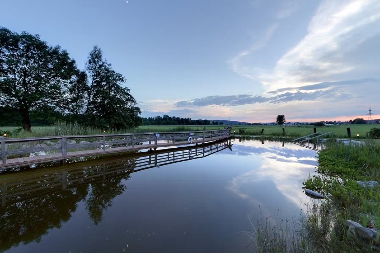 Kur Gutshof Camping Arterhof Badesee auf dem Campingplatz 1224x816