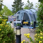 Kur Gutshof Camping Arterhof Stellplaetze im Schatten der Baeume 150x150