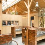 Kur Gutshof Camping Arterhof Waschraum mit Waschbecken auf dem Campingplatz 150x150