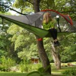 Kurcamping Harz Baumzelt im gruenen Bereich des Campingplatzes 150x150