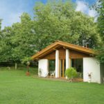 Kurcamping Harz Eingang ins Sanitaergebaeude auf dem Campingplatz 150x150