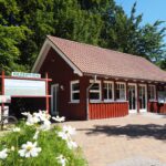 Naturcamping ckeritz Aussenansicht der Rezeption auf dem Campingplatz 150x150