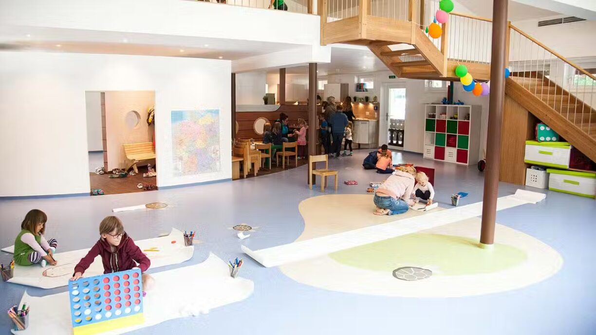 Strandcamping Waging Kinderspielhaus auf dem Campingplatz 1224x689