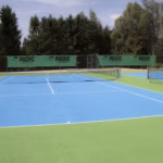 Attractiepark Slagharen Tennisplaetze auf dem Campingplatz 150x150