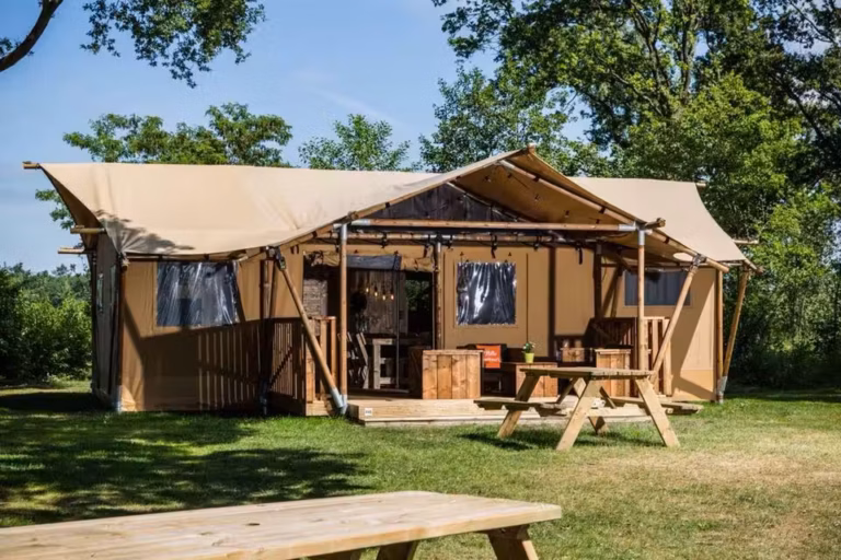 Familiecamping De Belten Mobilheim auf dem Campingplatz 768x512