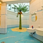 Camping Fluegger Strand Toilettenanlagen fuer Kinder 150x150