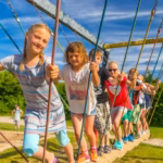 Camping Ostsee Kinder auf dem Spielplatz vom Campingplatz 150x150